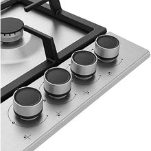 Beko HIAW164225SX 58cm Gas Hob - Silver-Platinum Appliances