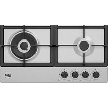 Beko HIAW164225SX 58cm Gas Hob - Silver-Platinum Appliances