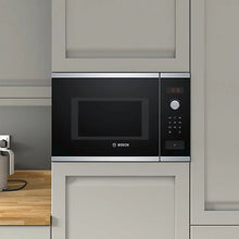 Bosch BFL553MS0B 25L Built-in Microwave - Black-Platinum Appliances