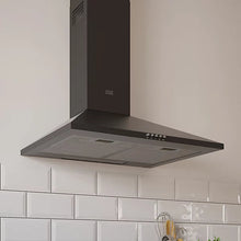 CHB60 Steel Chimney Cooker hood (W)60cm - Black-Platinum Appliances