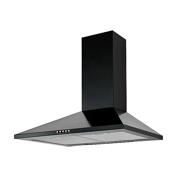 CHB60 Steel Chimney Cooker hood (W)60cm - Black-Platinum Appliances