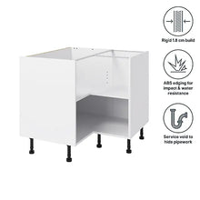 Caraway White Corner Base unit, (W)930mm-Platinum Appliances