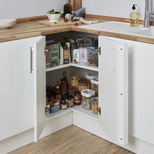 Caraway White Corner Base unit, (W)930mm-Platinum Appliances