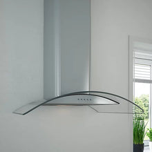 Cooke & Lewis CLCGS60 Stainless steel Curved Cooker hood (W)60cm - Inox-Platinum Appliances