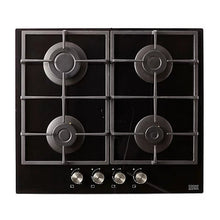 Cooke & Lewis CLGOGUIT4 59.3cm Gas Hob - Black-Platinum Appliances