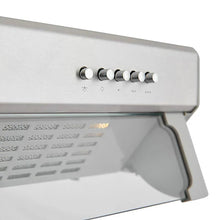 Cooke & Lewis CLVHS60A Stainless steel Inset Cooker hood (W)60cm - Grey-Platinum Appliances