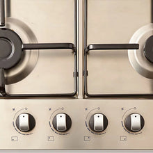 Cooke & Lewis GASUIT4 58cm Gas Hob - Inox-Platinum Appliances