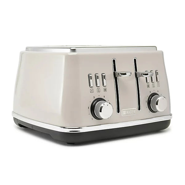 Cotswold Putty 4 Slice Toaster - Stainless Steel Toaster 4 Slice-Platinum Appliances