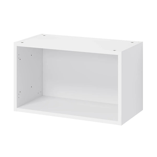GoodHome Caraway Matt White Bridging Wall cabinet, (W)600mm (D)320mm-Platinum Appliances