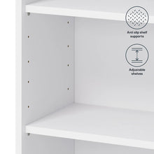 GoodHome Caraway Matt White Tall Wall cabinet, (W)600mm (D)320mm-Platinum Appliances