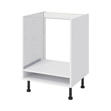 GoodHome Caraway White Oven housing Base unit, (W)600mm-Platinum Appliances