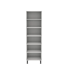 GoodHome Caraway White Standard Larder cabinet, (W)600mm-Platinum Appliances