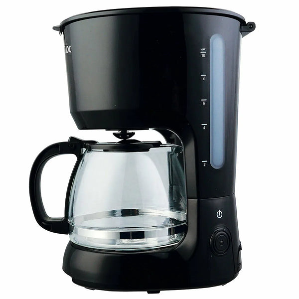 Igenix IG8127, Filter Coffee Machine, 10 Cup Carafe, 1.25 Litre, Black-Platinum Appliances
