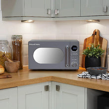 RUSSELL HOBBS RHM2044G RETRO 20 LITRE GREY DIGITAL MICROWAVE-Platinum Appliances