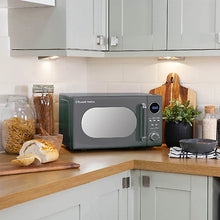 RUSSELL HOBBS RHM2044G RETRO 20 LITRE GREY DIGITAL MICROWAVE-Platinum Appliances