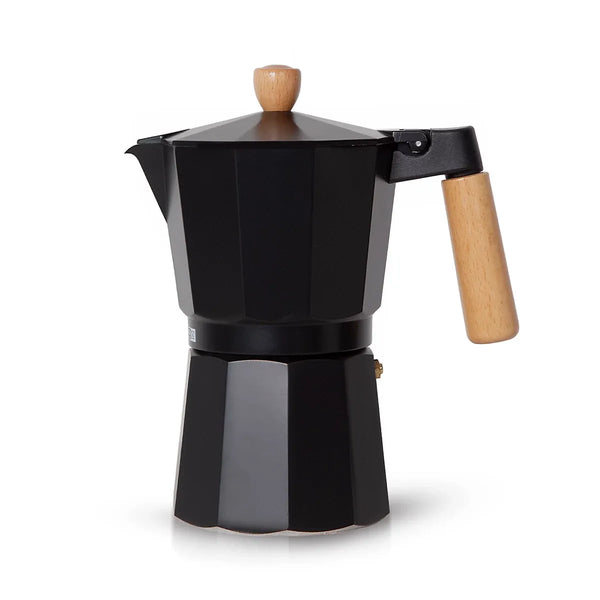 Royalford Italian Espresso Coffee Maker Stovetop Moka Percolator Pot (6 Cups/300ML)-Platinum Appliances
