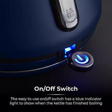 Tower Sera 3KW 1.7 Litre Kettle Midnight Blue-Platinum Appliances